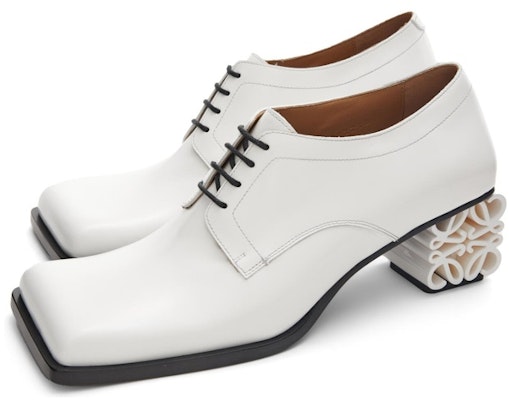 (W) 로에베 아나그램 레이스업 조각 힐 화이트 (Loewe Anagram Lace-up Sculptural Heel White) L815S02X12-2100 Order (W) 로에베 아나그램 레이스업 조각 힐 화이트 (Loewe Anagram Lace-up Sculptural Heel White) L815S02X12-2100