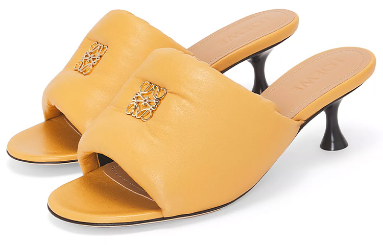 (W) LOEWE Anagram Leather Mule 'Yellow Fashion' 圖 3