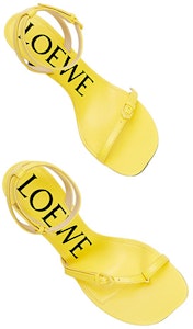 (W) ロエベ アナグラム パテント サンダル (アカシアイエロー) L814465X58-8802 Lookbook (W) ロエベ アナグラム パテント サンダル (アカシアイエロー) L814465X58-8802