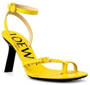 (W) ロエベ アナグラム パテント サンダル (アカシアイエロー) L814465X58-8802 Shop (W) ロエベ アナグラム パテント サンダル (アカシアイエロー) L814465X58-8802