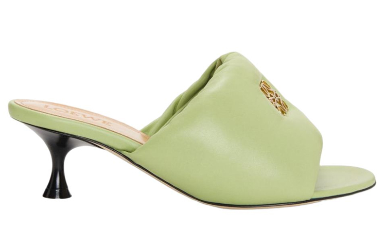 Order (W) LOEWE Anagrama Tacón de Aguja de Cuero 'Moda Verde' L815379X72-4320