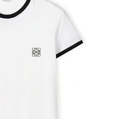 (W) LOEWE Anagram標誌印花純棉短袖T恤 FW22 白色T恤 S359Y22X28-2100 Sizing (W) LOEWE Anagram標誌印花純棉短袖T恤 FW22 白色T恤 S359Y22X28-2100