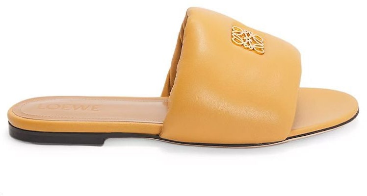 (Women) LOEWE Anagram Padded Slide 'Desert' L815379X70-2580 Order (Women) LOEWE Anagram Padded Slide 'Desert' L815379X70-2580