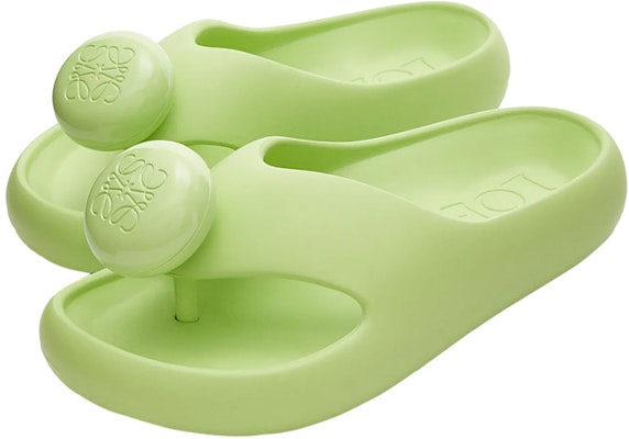 (W) LOEWE Anagram Plataforma de Goma 'Chancla Verde de Moda' L616S03X02-4800 Order (W) LOEWE Anagram Plataforma de Goma 'Chancla Verde de Moda' L616S03X02-4800