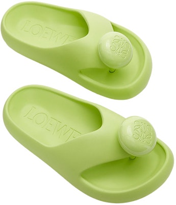 (W) LOEWE Anagram Plataforma de Goma 'Chancla Verde de Moda' L616S03X02-4800 Lookbook (W) LOEWE Anagram Plataforma de Goma 'Chancla Verde de Moda' L616S03X02-4800