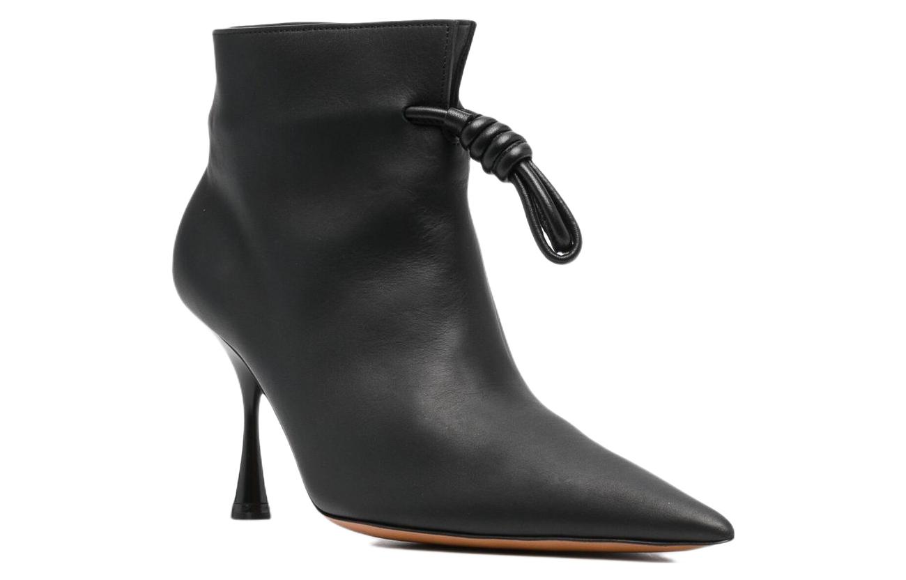 (W) LOEWE Ankle Boot 'Black Fashion High Heel' 圖 2