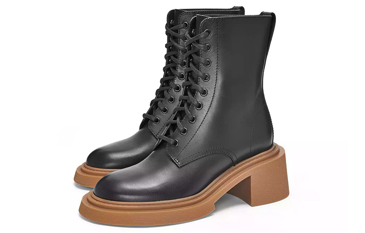 (W) LOEWE Ankle Boot 'Black Leather' 圖 3