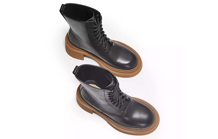 (W) LOEWE Ankle Boot 'Black Leather' 圖 4