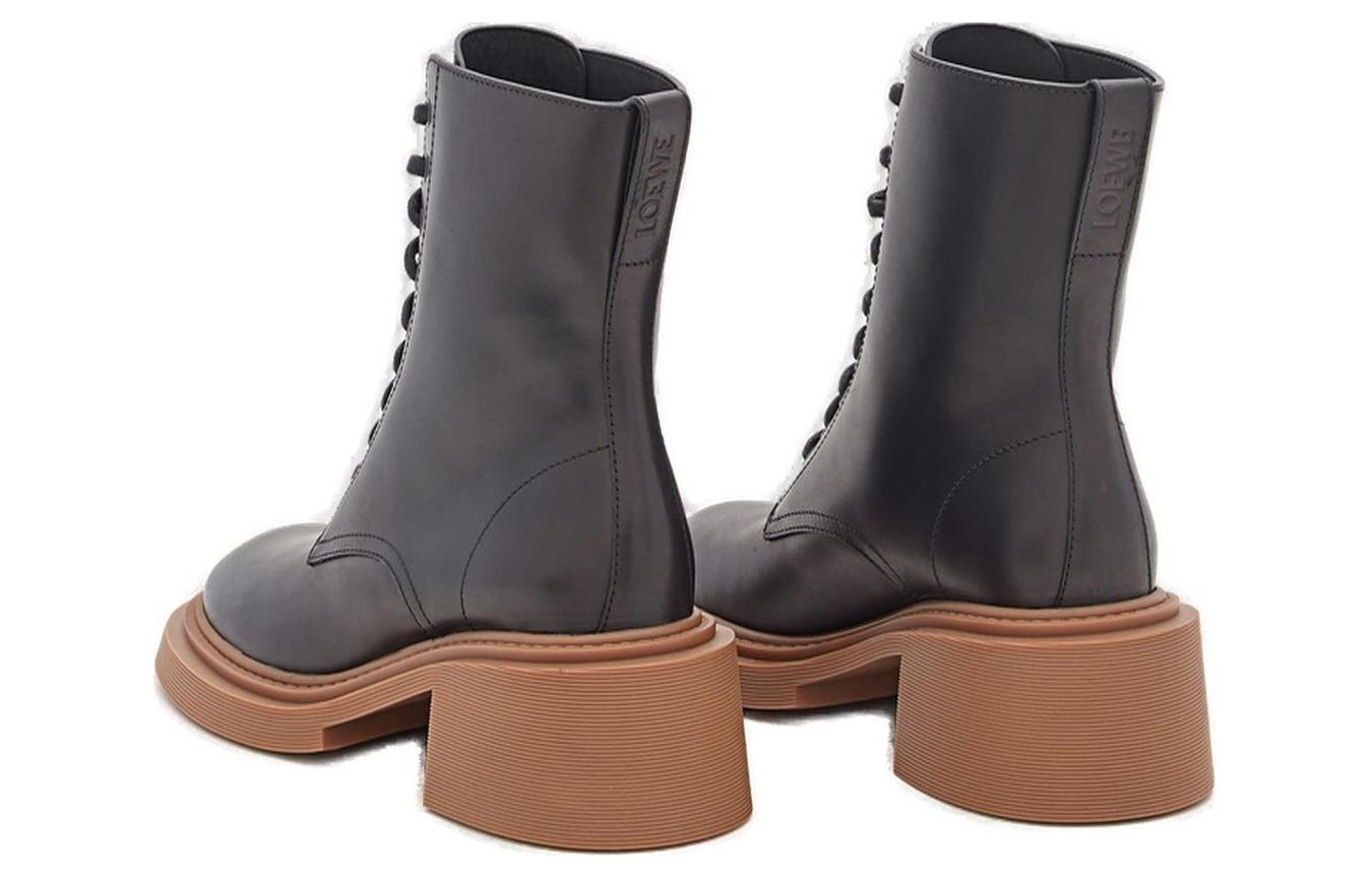 (W) LOEWE Ankle Boot 'Black Leather' 圖 5