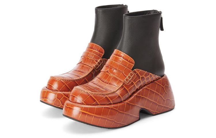 (W) LOEWE Ankle Boot 'Brown Calfskin' 圖 3