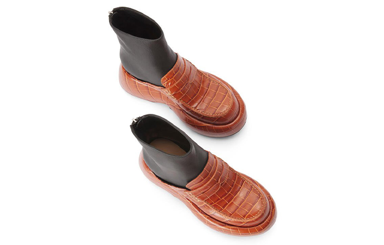 (W) LOEWE Ankle Boot 'Brown Calfskin' 圖 4