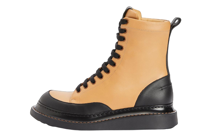 (Women) LOEWE Ankle Boot 'Brown Calfskin Lace-Up' L815285X27-2586