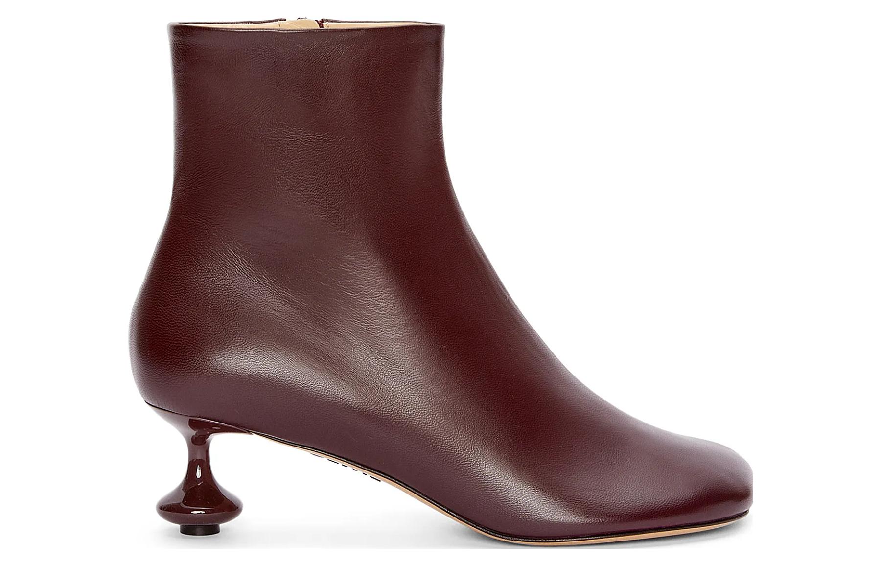 (W) LOEWE Ankle Boot 'Burgundy' 圖 2