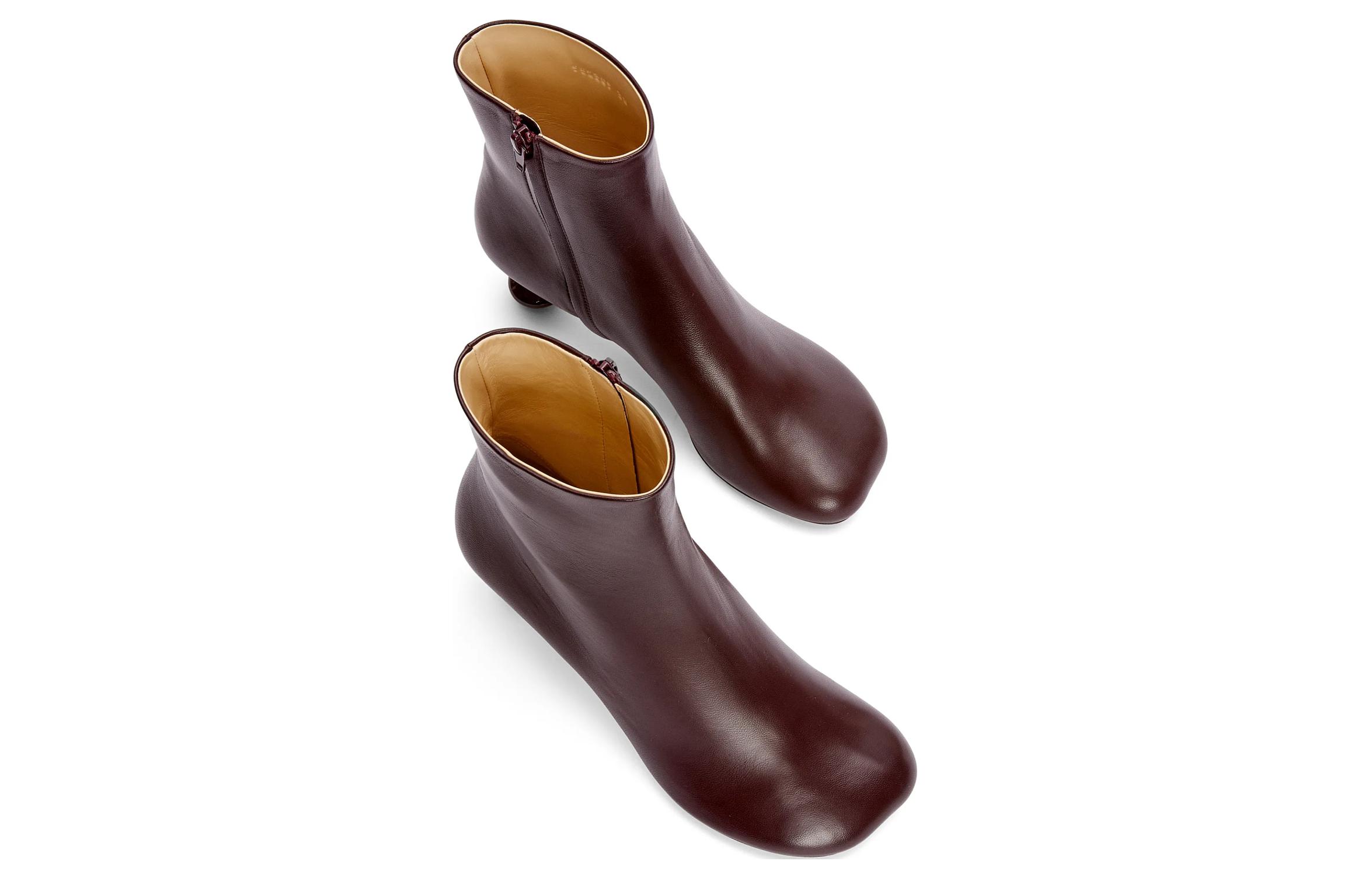 (W) LOEWE Ankle Boot 'Burgundy' 圖 4