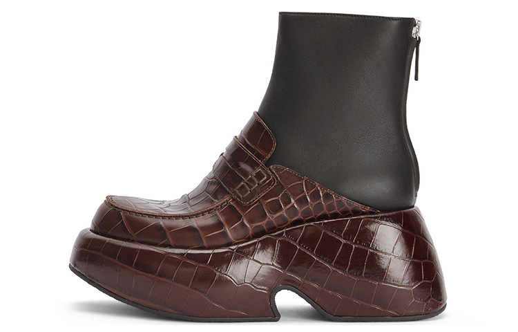 (W) LOEWE Ankle Boot 'Deep Brown'