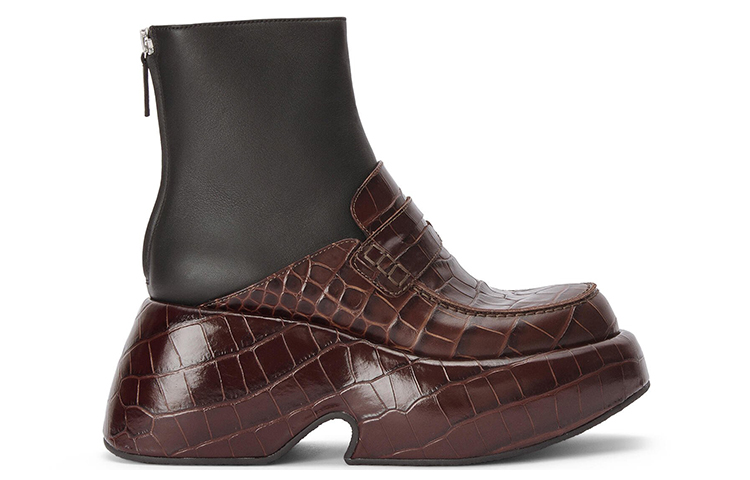 (W) LOEWE Ankle Boot 'Deep Brown' 圖 2