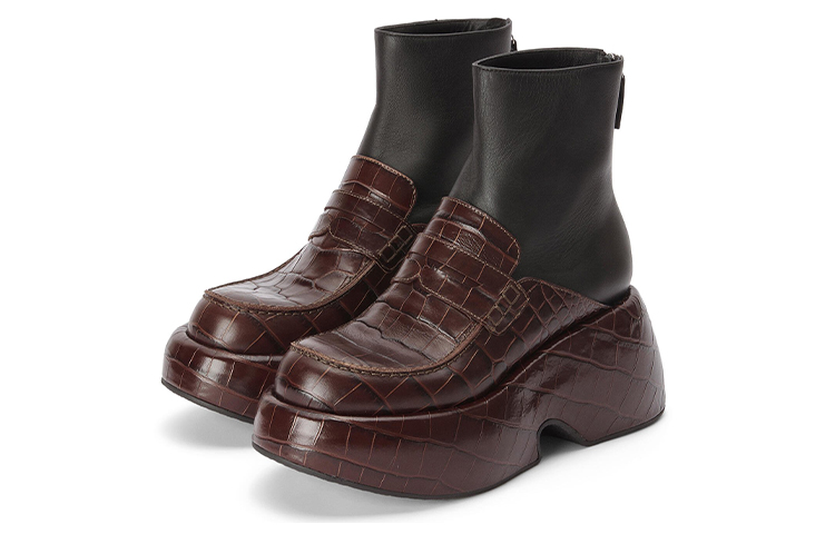 (W) LOEWE Ankle Boot 'Deep Brown' 圖 3