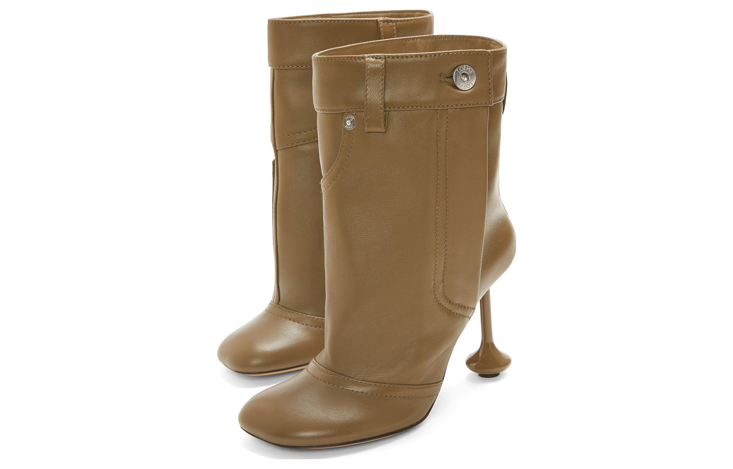 (W) LOEWE Ankle Boot 'Elegant CMFT Brown' 圖 2