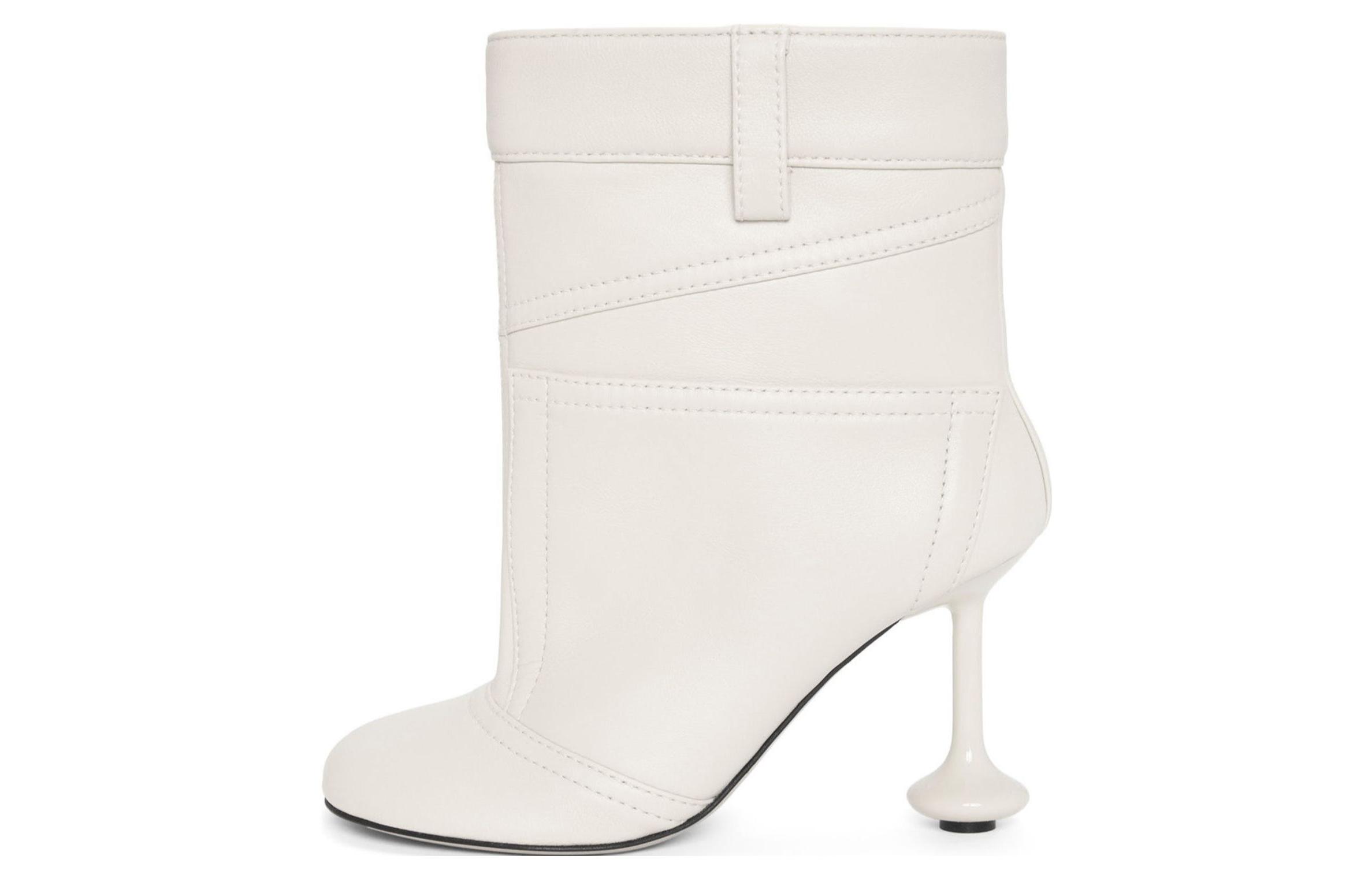(W) LOEWE Ankle Boot 'Simplified Elegance Red Sole White'