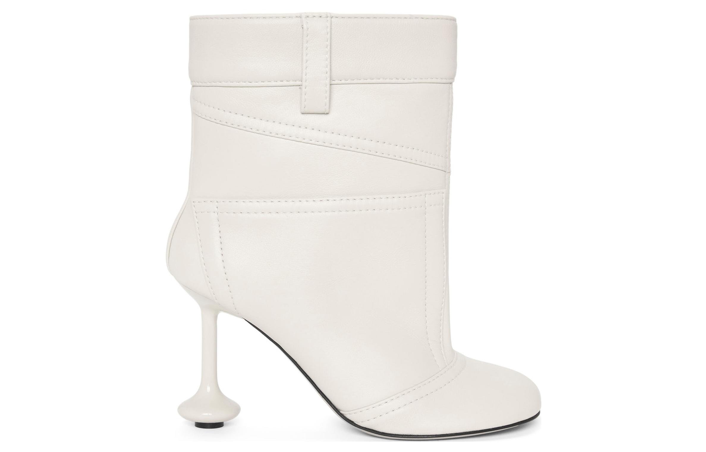 (W) LOEWE Ankle Boot 'Simplified Elegance Red Sole White' 圖 2
