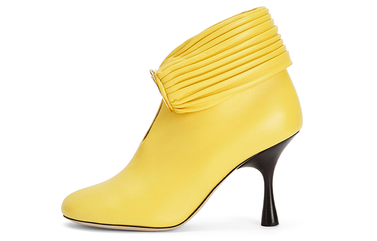 (W) LOEWE Ankle Boot 'Yellow Lamb Leather'