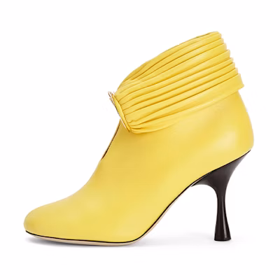 (W) LOEWE Ankle Boot 'Yellow Lamb Leather'