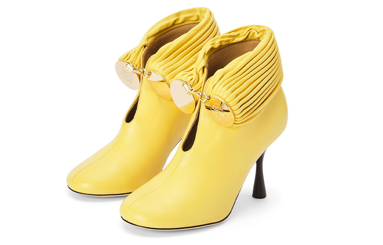 (W) LOEWE Ankle Boot 'Yellow Lamb Leather' 圖 3