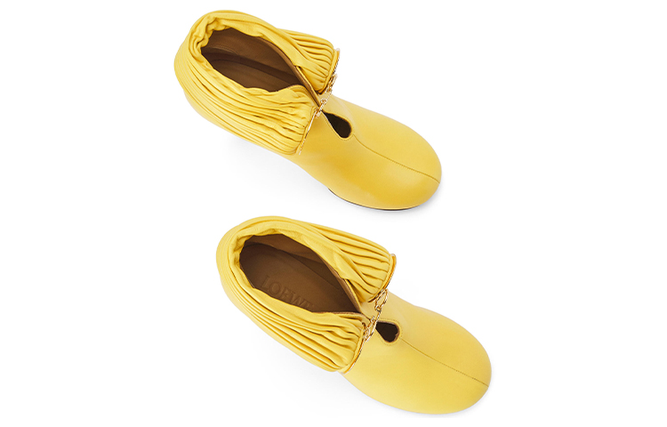 (W) LOEWE Ankle Boot 'Yellow Lamb Leather' 圖 4