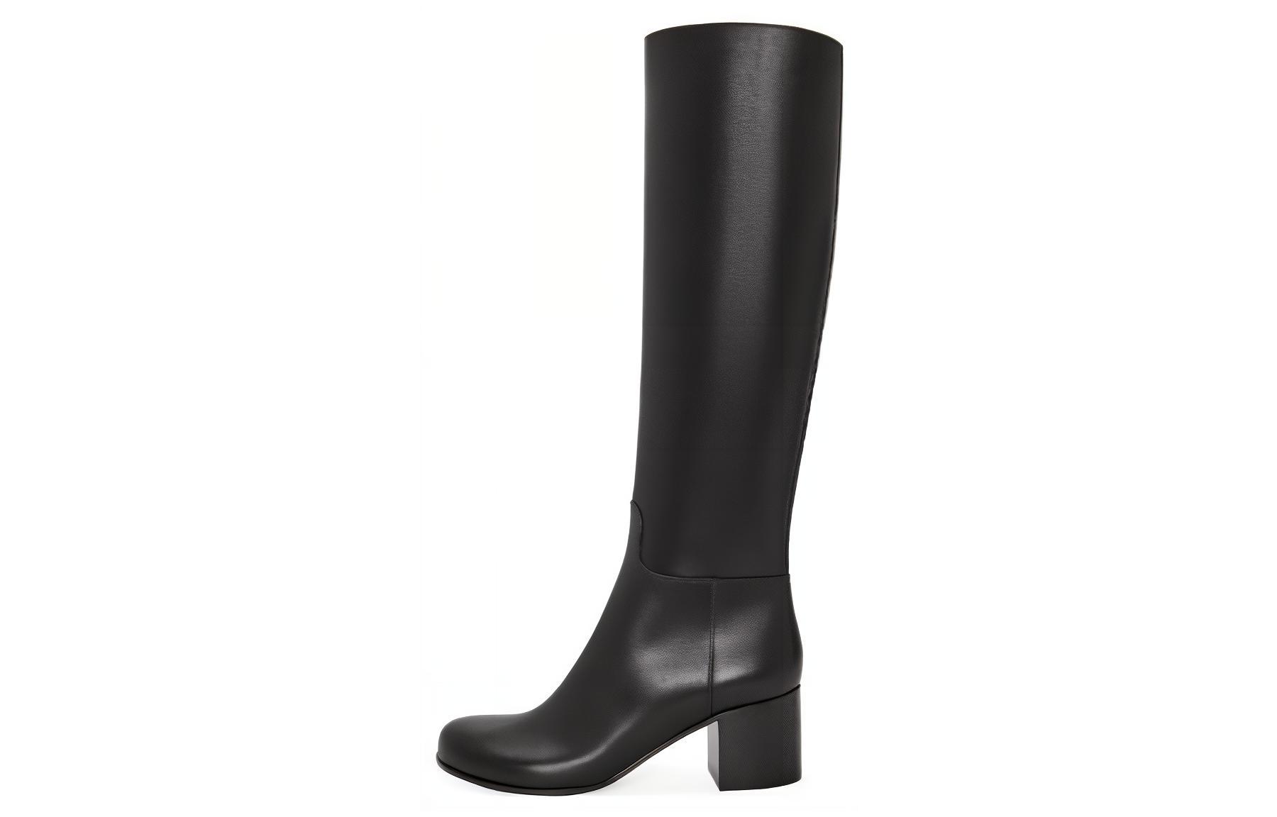(W) LOEWE Ankle Boots 'Black Leather'