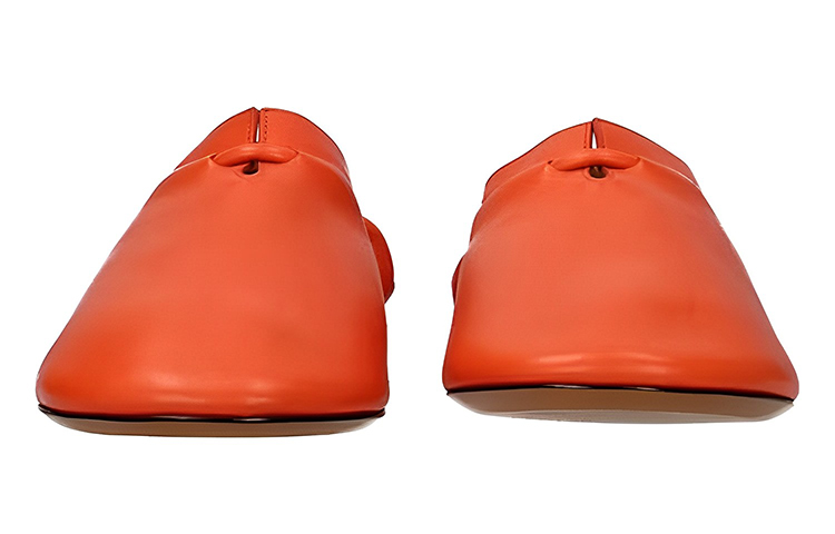 (W) LOEWE Ballet Flat 'Orange Leather' 圖 3