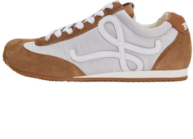 (Women) LOEWE Ballet Runner 2.0 Brown Low-Top Casual Shoes Leather Sneakers LBR2282X13-6538 (Women) LOEWE Ballet Runner 2.0 Brown Low-Top Casual Shoes Leather Sneakers LBR2282X13-6538