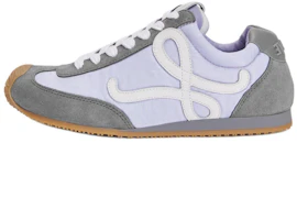 (Women) LOEWE Ballet Runner 2.0 Nylon Leather Sneakers Purple Grey Casual Shoes. LLBR282X02-4867 (Women) LOEWE Ballet Runner 2.0 Nylon Leather Sneakers Purple Grey Casual Shoes. LLBR282X02-4867