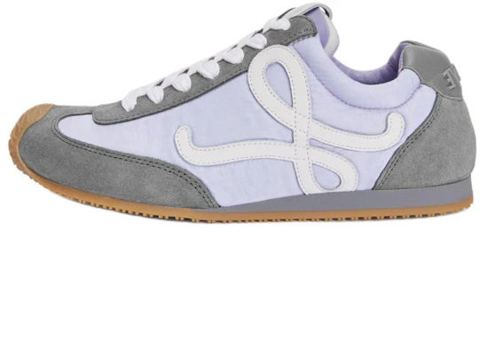 (Women) LOEWE Ballet Runner 2.0 Nylon Leather Sneakers Purple Grey Casual Shoes. LLBR282X02-4867 Buy (Women) LOEWE Ballet Runner 2.0 Nylon Leather Sneakers Purple Grey Casual Shoes. LLBR282X02-4867