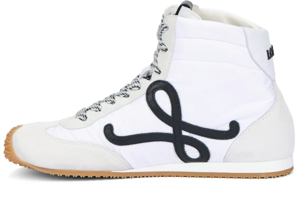(Women) LOEWE Ballet Runner 2.0 White High-Top Leather Casual Shoes. LBR2282X18-2101 Buy (Women) LOEWE Ballet Runner 2.0 White High-Top Leather Casual Shoes. LBR2282X18-2101