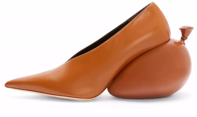 (Women) LOEWE Balloon High Heels 'Brown Sculpted Heel' L814S01X46-2530 Buy (Women) LOEWE Balloon High Heels 'Brown Sculpted Heel' L814S01X46-2530