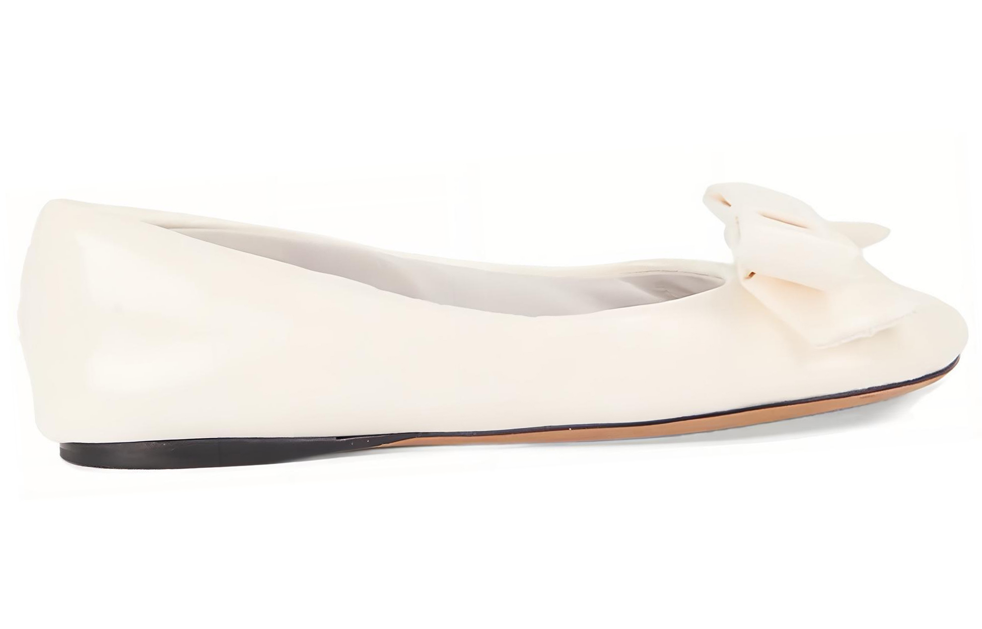 (W) LOEWE Bow Detail Leather Sneaker 'White' 圖 2