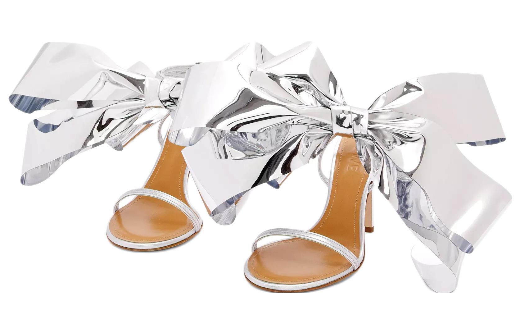 (W) LOEWE Bow Detail Slide 'Silver' 圖 3