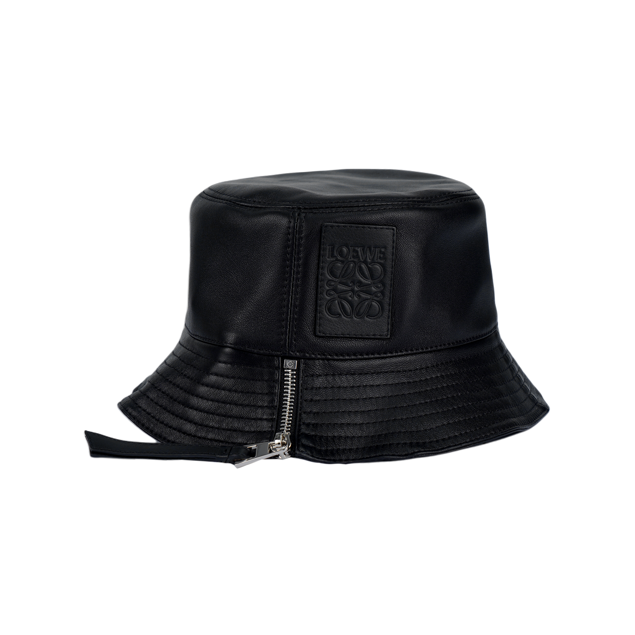 (Women) LOEWE Calfskin Leather Bucket Hat 11210010-1100