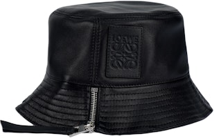 (Women) LOEWE Calfskin Leather Bucket Hat 11210010-1100 (Women) LOEWE Calfskin Leather Bucket Hat 11210010-1100