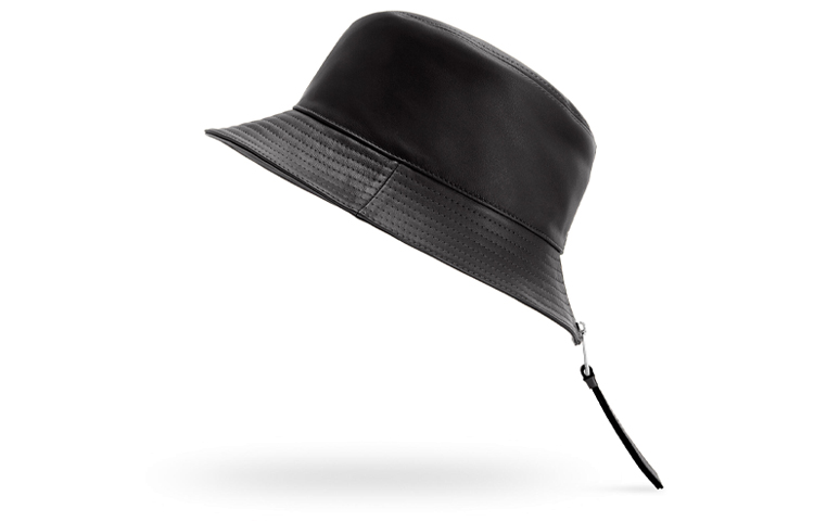 Shop (W) ロエベ カーフスキン レザー バケットハット 11210010-1100