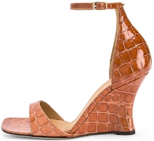 (Women) LOEWE Calfskin Wedge Fashion Slide 'Orange' L815S10X12-2675 (Women) LOEWE Calfskin Wedge Fashion Slide 'Orange' L815S10X12-2675