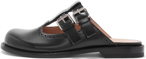 (Women) LOEWE Campo Mary Jane Mule 'Black' L815379X83-1100 (Women) LOEWE Campo Mary Jane Mule 'Black' L815379X83-1100