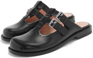 (W) LOEWE Campo 玛丽珍穆勒鞋 '黑色' L815379X83-1100 Lookbook (W) LOEWE Campo 玛丽珍穆勒鞋 '黑色' L815379X83-1100