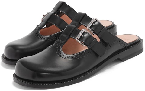 (W) (レディース)LOEWE カンポ メリージェーン ミュール 'ブラック' L815379X83-1100 L815379X83-1100 Lookbook (W) (レディース)LOEWE カンポ メリージェーン ミュール 'ブラック' L815379X83-1100 L815379X83-1100