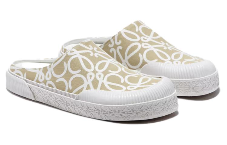 (W) LOEWE Canvas Slipper 'Brown & White CMFT' 圖 2