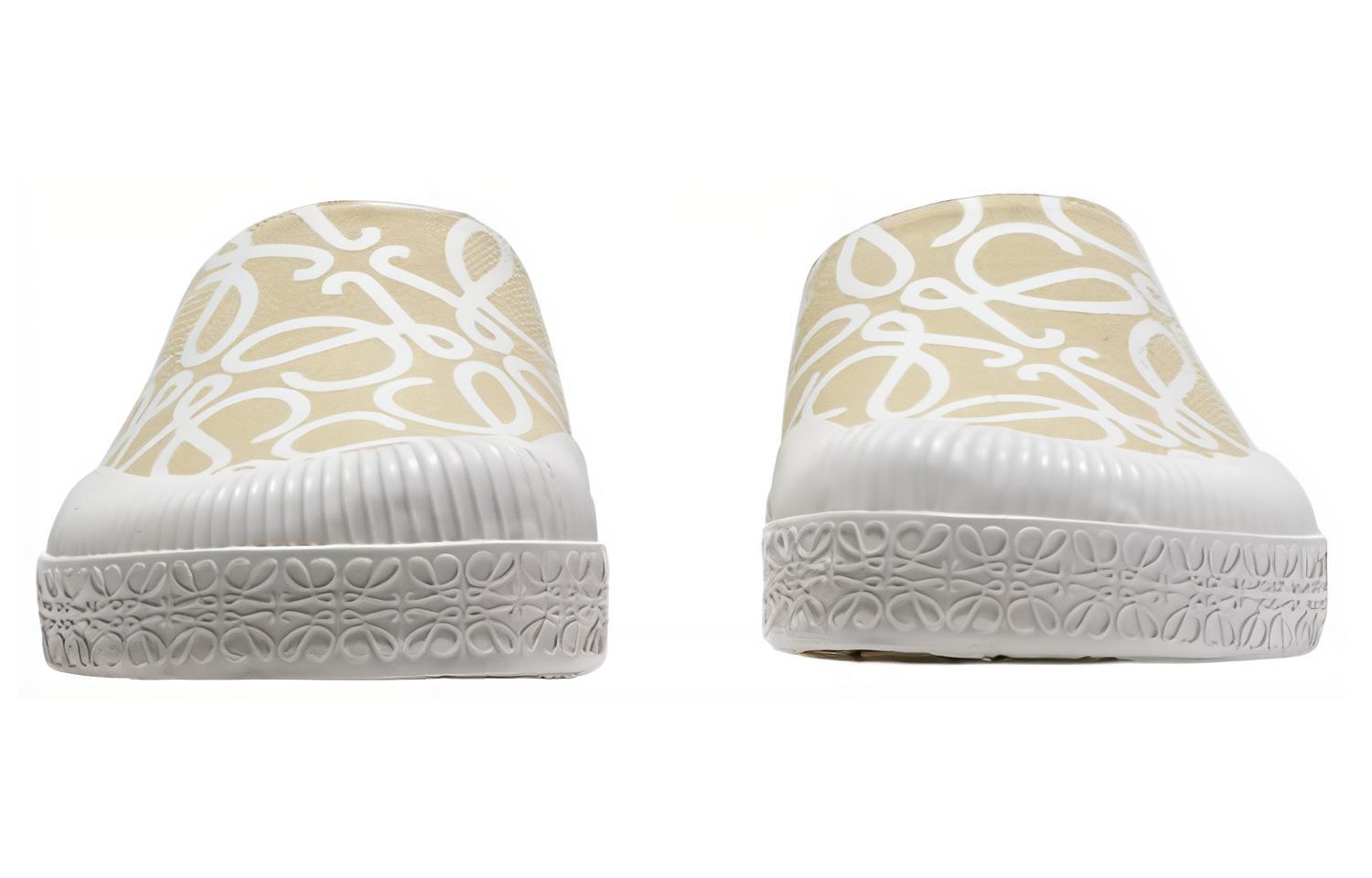 (W) LOEWE Canvas Slipper 'Brown & White CMFT' 圖 3