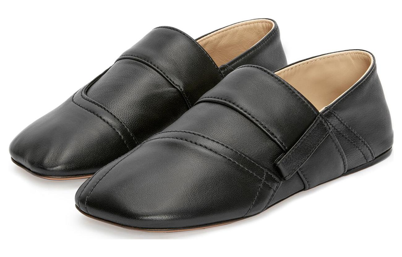 (W) LOEWE Casual Derby 'Black Sheepskin' 圖 2