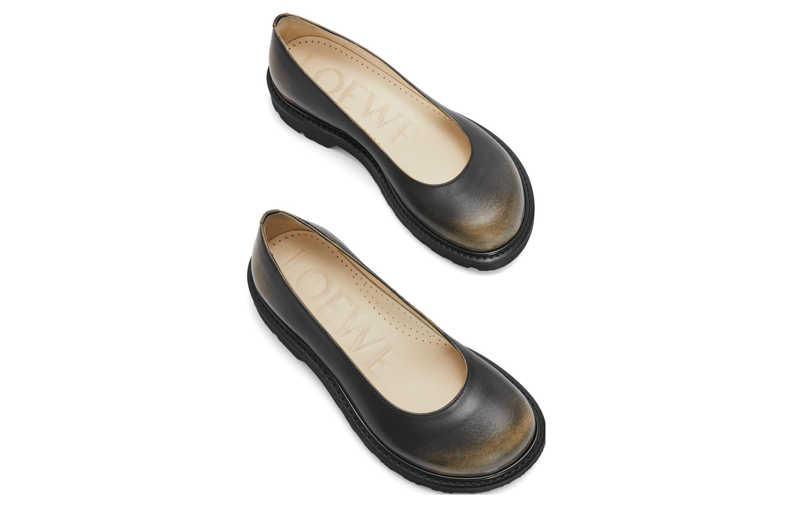 (W) LOEWE Casual Leather Sneaker 'Elegant CMFT Black' 圖 5