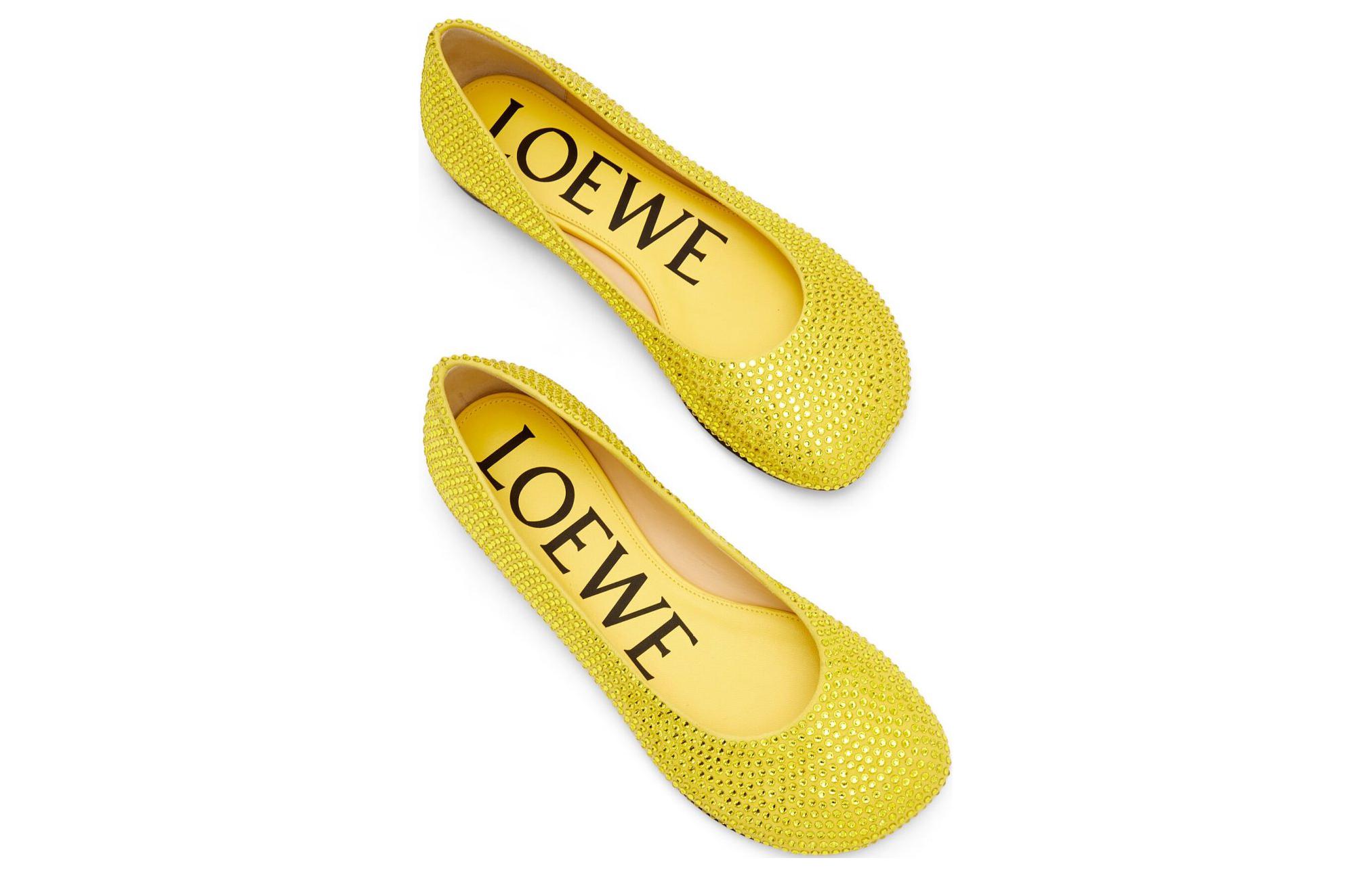 (W) LOEWE Casual Loafer 'Yellow Sheepskin' 圖 4