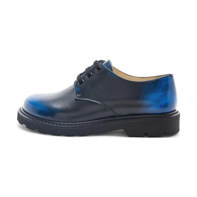 (W) LOEWE Casual Low-Top 'Dual-Tone Blue Velvet'